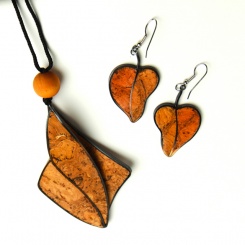 Kork Schmuck Set 