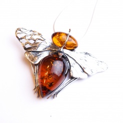 Biene Bernstein Anhänger 